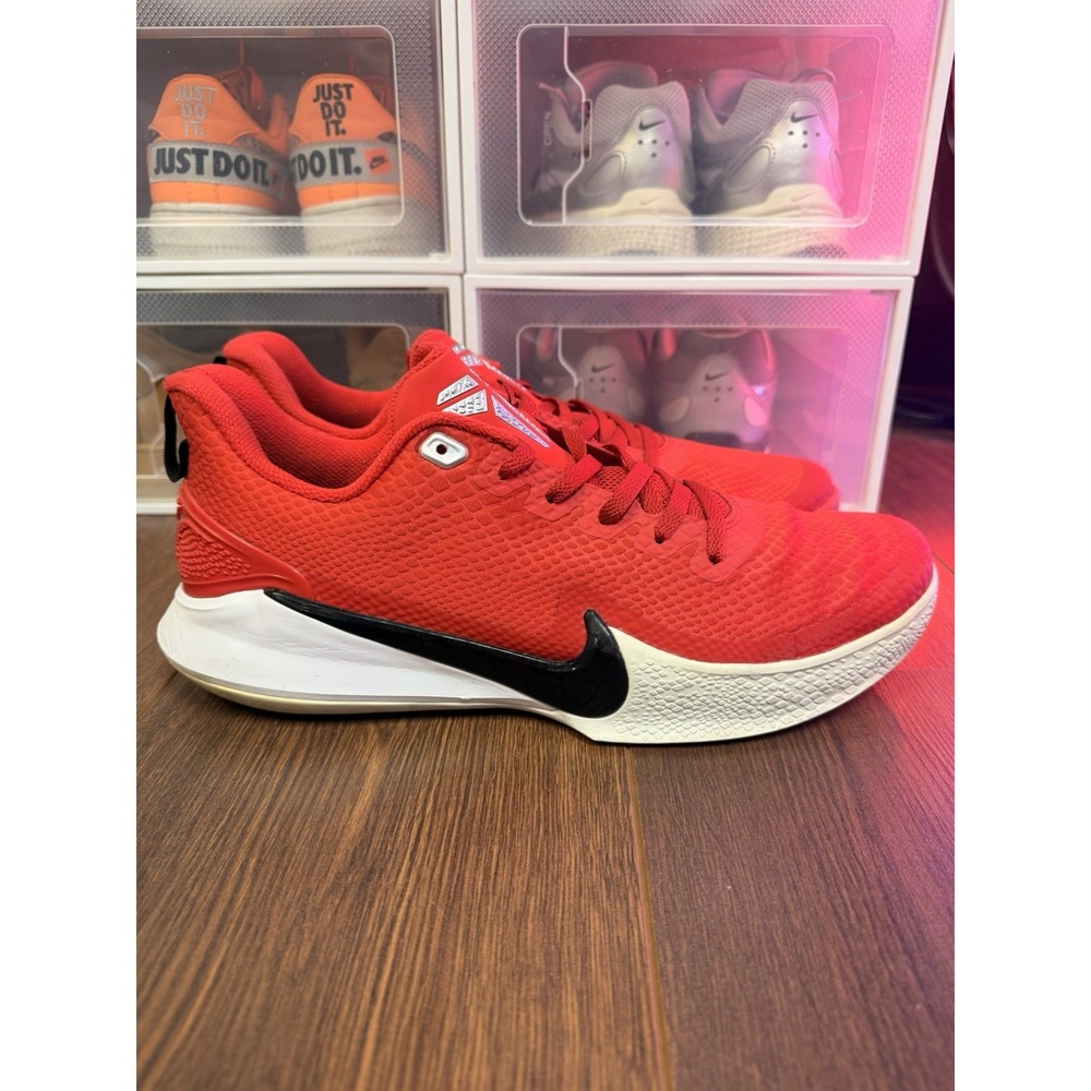 Size 13 - Nike Mamba Focus TB University Red AT1214-600 Mens Basketball Shoes